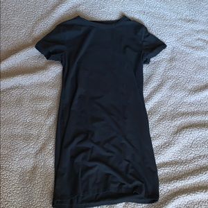 Plain Black T-Shirt Dress
